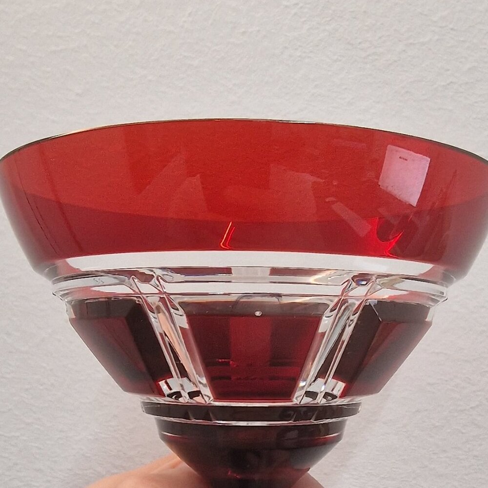 RALPH LAUREN GREENWICH RED CRYSTAL BARWARE ISO!!!!!